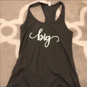 Big sorority tank top